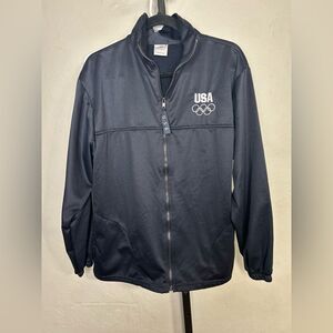 USA Olympic Navy Jacket Men’s Size Lg